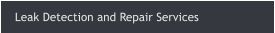 Leak Detection and Repair Services